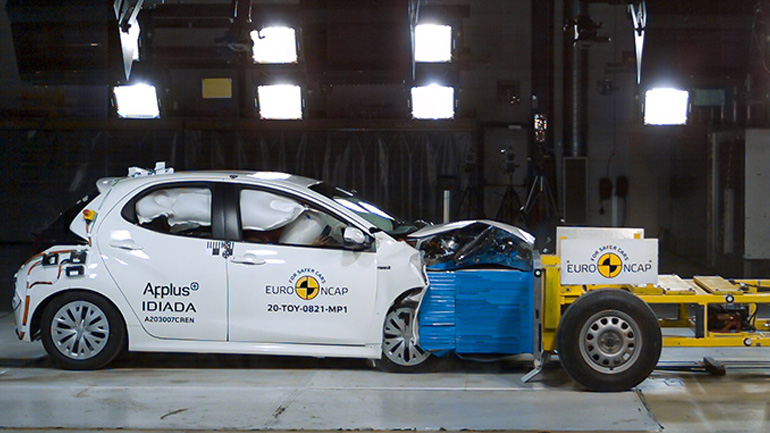 Τι έκανε στα crash tests το νέο Toyota Yaris;